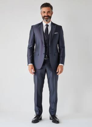Costume de cérémonie poches gris HUGO BOSS homme