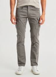 Pantalon cargo poches taille normale vert IMPAQT homme