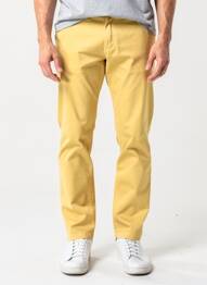 Pantalon chino stretch taille normale jaune IMPAQT homme
