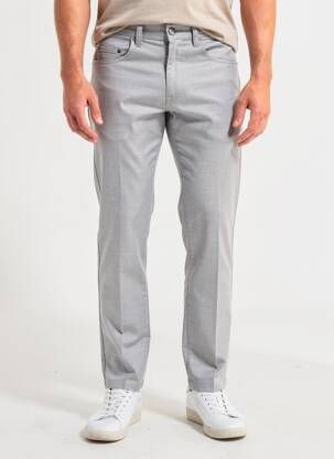 Pantalon chino stretch taille normale gris IMPAQT homme