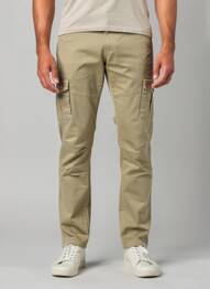 Pantalon cargo poches taille normale vert IMPAQT homme