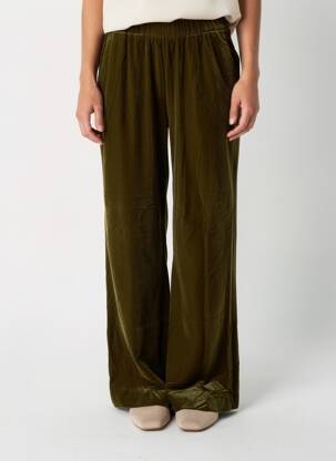 Pantalon large taille normale taille normale vert clair KARMA KOMA femme