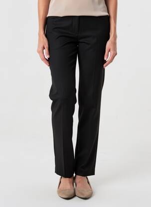 Pantalon slim taille élastique taille normale noir BARILOCHE femme