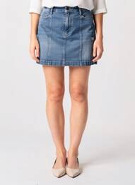 Jupe courte poches bleu SALSA femme