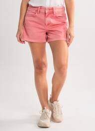 Short fermeture zippée sous rabat boutonné taille normale rouge SALSA femme