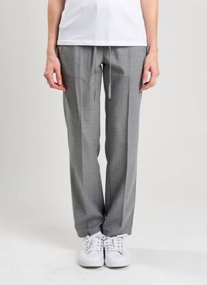 Pantalon chino taille normale taille normale gris HEINE femme
