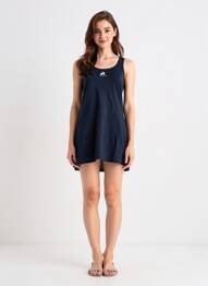 Robe courte sans manche sans manche bleu LE COQ SPORTIF femme