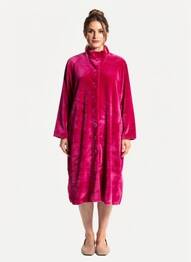 Robe de chambre col col montant rose ROSE POMME femme