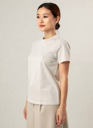 T-shirt stretch manches courtes gris CIDER femme