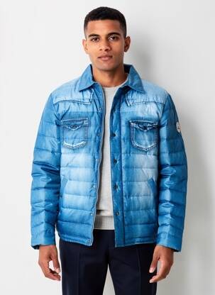 Doudoune manches longues sans capuche bleu JOTT (JUST OVER THE TOP) homme