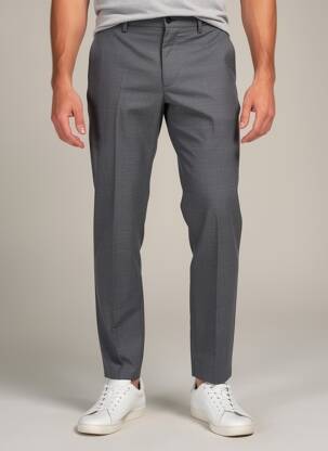 Pantalon chino poches gris TOMMY HILFIGER homme