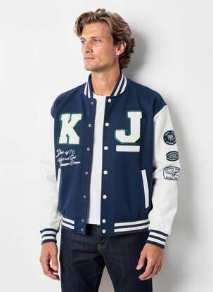 Blouson poches bleu KAPORAL homme