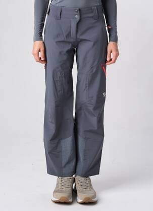 Pantalon droit stretch taille normale gris ZIENER femme