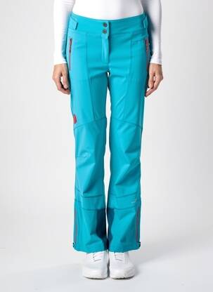 Pantalon droit taille normale taille normale bleu ZIENER femme