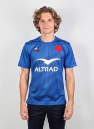 T-shirt broderie manches courtes bleu LE COQ SPORTIF homme