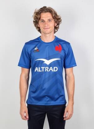 T-shirt broderie manches courtes bleu LE COQ SPORTIF homme