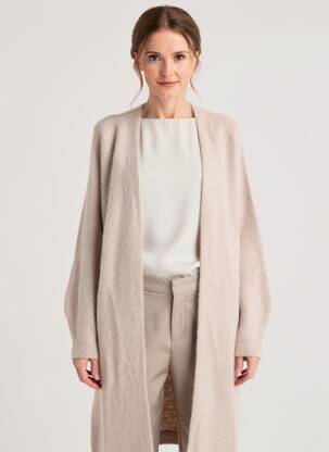 Gilet manches longues stretch beige IMPREVU femme