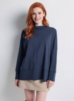 T-shirt bleu TIMEZONE femme
