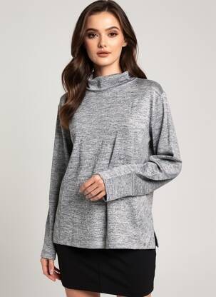 Pull gris TIMEZONE femme