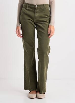 Pantalon flare vert HAPPY femme