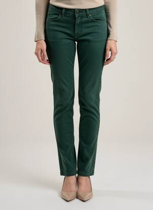 Pantalon slim vert ONE STEP femme