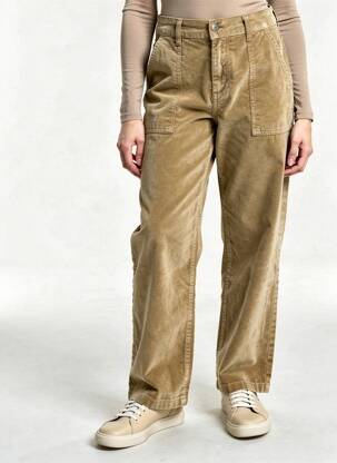 Pantalon droit marron PAKO LITTO femme