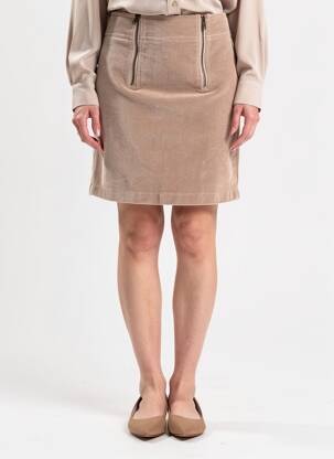 Jupe courte beige PAKO LITTO femme