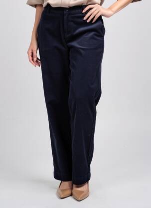 Pantalon droit stretch taille normale bleu HARRIS WILSON femme