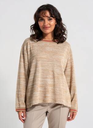 Pull marron SANDWICH femme