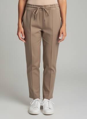 Pantalon chino poches beige CULTURE femme