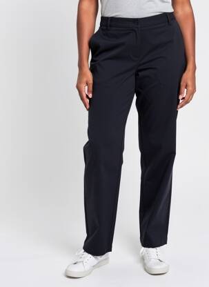 Pantalon chino slim bleu CULTURE femme