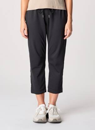 Pantacourt taille élastique noir HBT femme