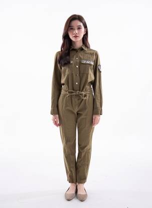 Combi-pantalon vert IKKS femme