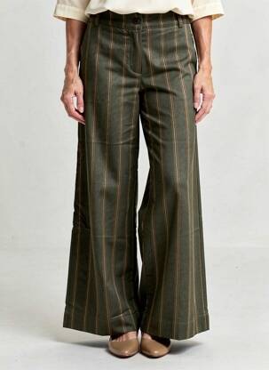 Pantalon large vert PAKO LITTO femme