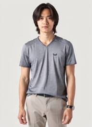 T-shirt coupe droite manches courtes gris KAPORAL homme