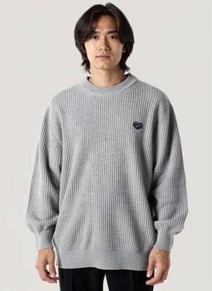 Pull stretch manches longues gris MAISON LABICHE homme