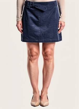 Jupe courte taille normale bleu TIFFOSI femme