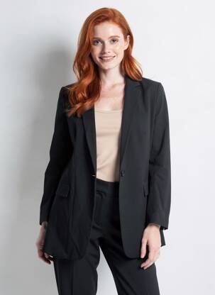 Blazer poches noir H&M femme