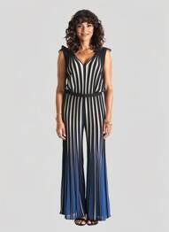 Combi-pantalon sans manche sans manche noir MSGM femme