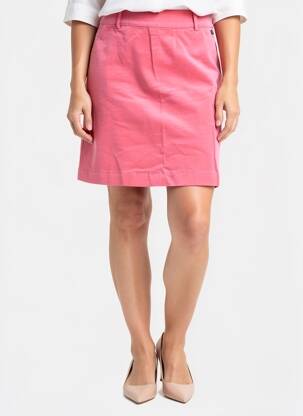 Jupe courte poches rose NUMPH femme