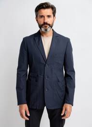 Blazer coupe cintrée bleu FYNCH-HATTON homme