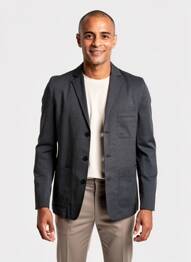 Blazer tissage chiné gris FYNCH-HATTON homme
