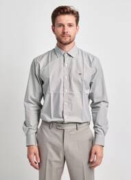 Chemise manches longues coupe cintrée vert FYNCH-HATTON homme
