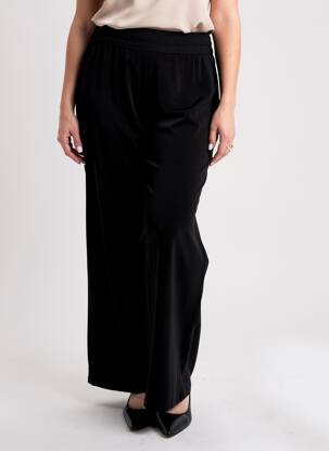 Pantalon flare stretch taille normale noir MICHAELA LOUISA femme