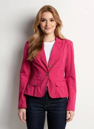 Veste casual col tailleur rose STREET ONE femme