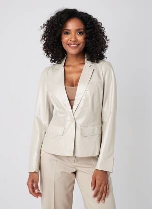 Blazer poches beige STREET ONE femme