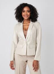 Blazer poches beige STREET ONE femme