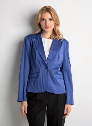 Blazer poches bleu SCHOOL RAG femme