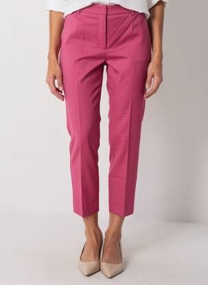 Pantalon 7/8 taille à pinces taille normale rose WEEKEND MAXMARA femme