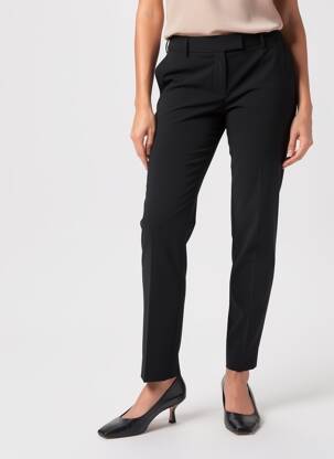 Pantalon slim taille haute taille haute noir MAX MARA femme